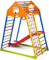 Дитячий спортивний комплекс SportBaby KindWood Color Plus 1